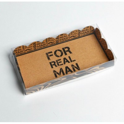 Коробка 21 х 10,5 х 3 см «For Real Man»