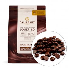 Шоколад Callebaut горький POWER80 80,1% 2 капли, 100 г