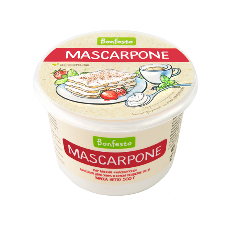 Сыр Маскарпоне Bonfesto 500 гр