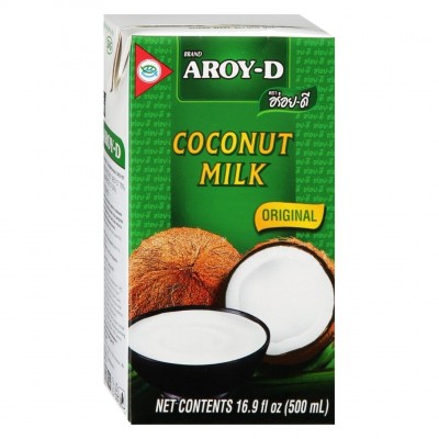 Молоко кокосовое AROY-D, 500 г
