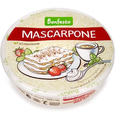 Сыр маскарпоне Bonfesto, 250 г