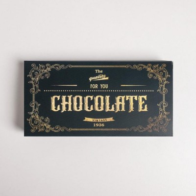 Коробка для плитки шоколада винтаж