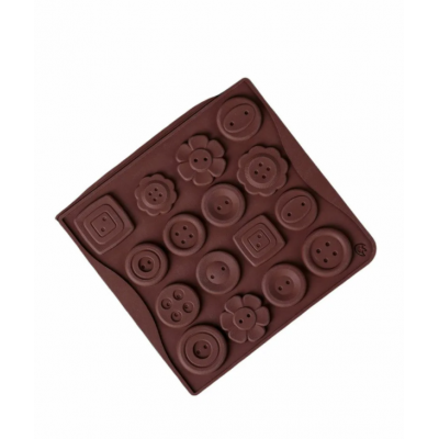 Форма для шоколада «Пуговки», 22 х 10,5 см, 16 ячеек