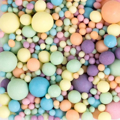 Посыпка Микс из рисового драже изумр/оранж/сир/желт матовый, 50 г Посыпка Микс из рисового драже изумр/оранж/сир/желт матовый, 50 г