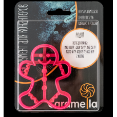 Вырубка для пряника "Человечек пряничный" пластик 8 см