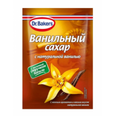 Ванильный сахар Dr.Bakers с натуральной ванилью, 15 г