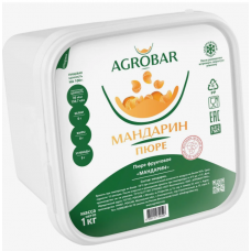 Пюре замороженное мандарин AGROBAR 1 кг