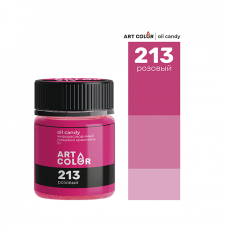 Краситель сухой жирорастворимый Art Color Oil Candy, розовый, 10гр