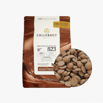 Шоколад молочный Callebaut, 2,5 кг