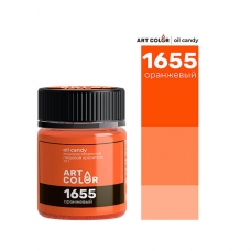 Краситель сухой жирорастворимый Art Color Oil Candy, оранжевый, 10гр