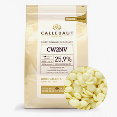 Шоколад белый Callebaut 25,9%