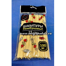 Шпажки деревянные 15 см, 100 шт
