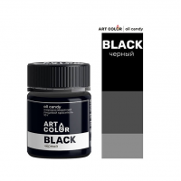 Краситель сухой жирорастворимый Art Color Oil Candy, черный, 10гр
