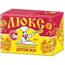 СКИДКА! Дрожжи хлебопекарные Люкс ЭКСТРА, 100г