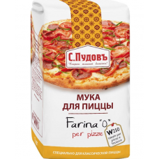 Мука для пиццы "Пудовъ", 1 кг