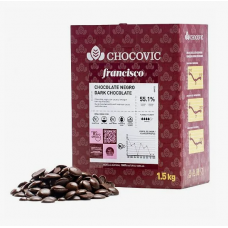 Шоколад темный Chocovic Francisco, 56,6%