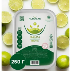Пюре замороженное Лайм AGROBAR, 250 грамм