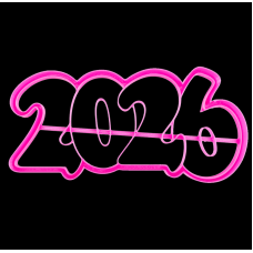 Вырубка для пряника "2026", 15 х 7 см