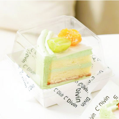 Контейнер бумажный с пластиковой крышкой 105 х 105 х 80 мм