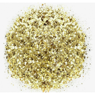 Глиттер пищевой, Конди Мир, 5гр, золото