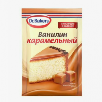 Ванилин DR. BAKERS карамельный 2 г